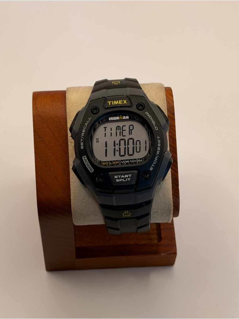 Timex TW5M09500, Men's Ironman 30-Lap Resin Watch, Alarm, Indiglo, Chronograph